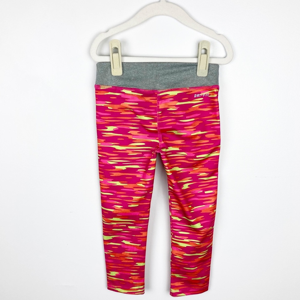 Nike - 4T Pink Army Pattern Leggings - Picture 3 of 4